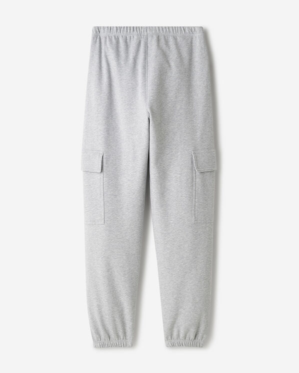 Pantalon cargo molletonn&eacute; en coton biologique Cooper