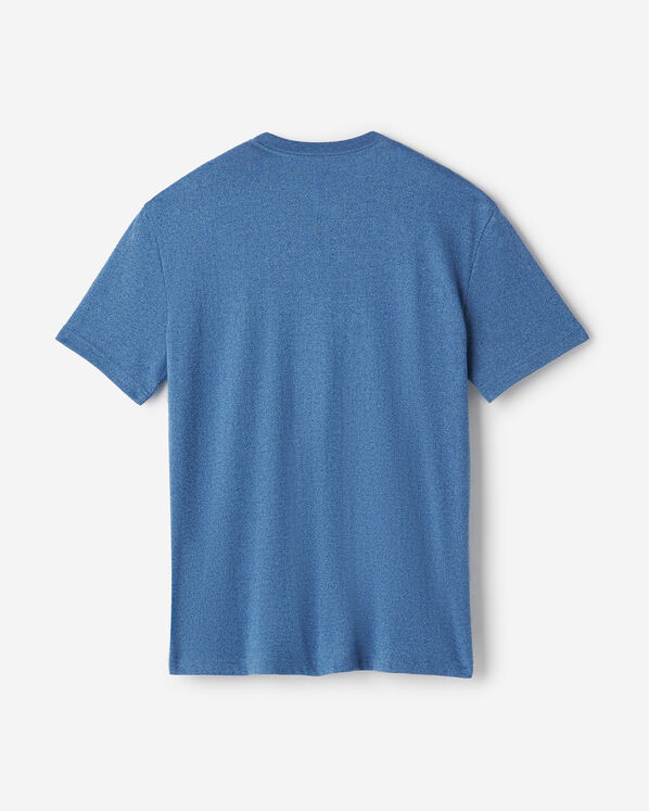 T-shirt poivr&eacute; en coton bio pour hommes