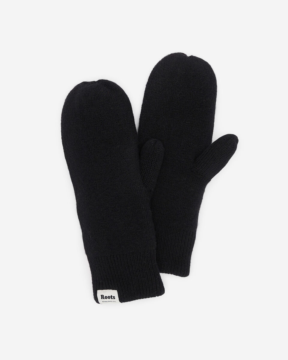 Mitaines en tricot douillet