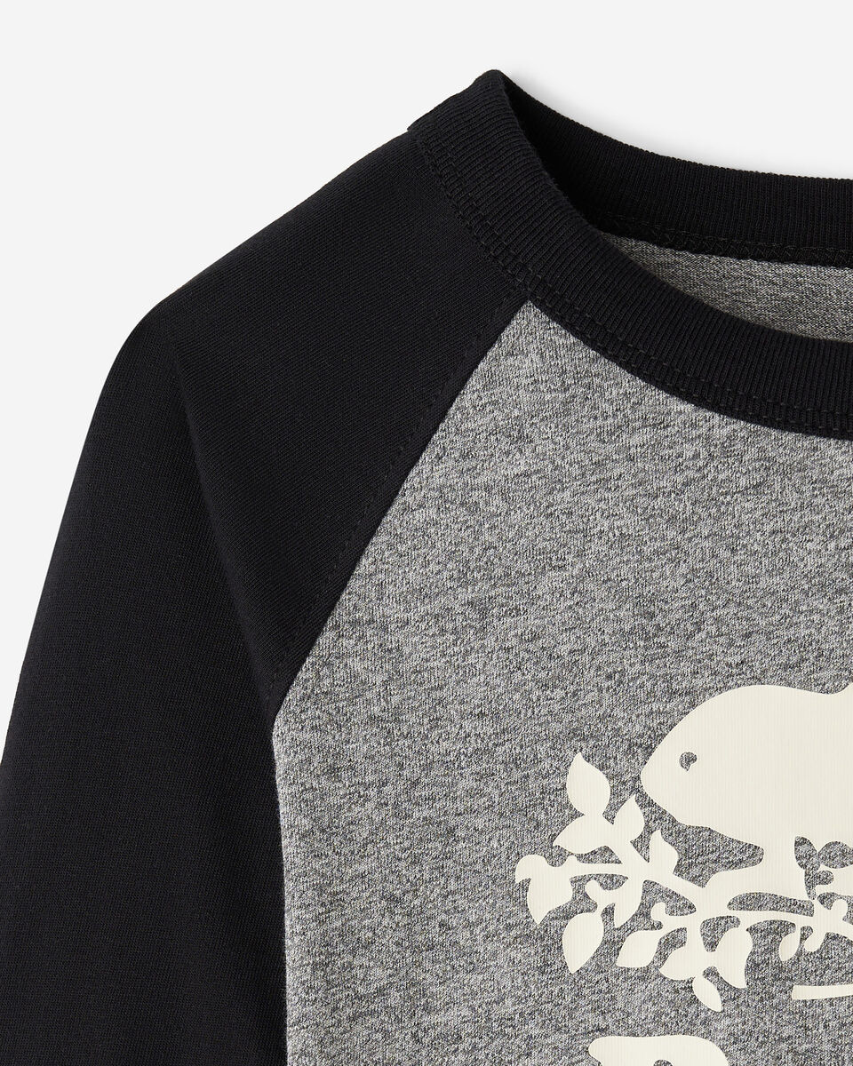 T-shirt style baseball Cooper en coton bio pour tout-petits