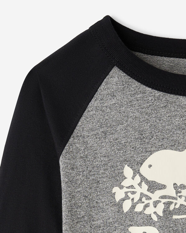 T-shirt style baseball Cooper en coton bio pour tout-petits