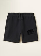 Short original en molleton ton-sur-ton pour tout-petits  
