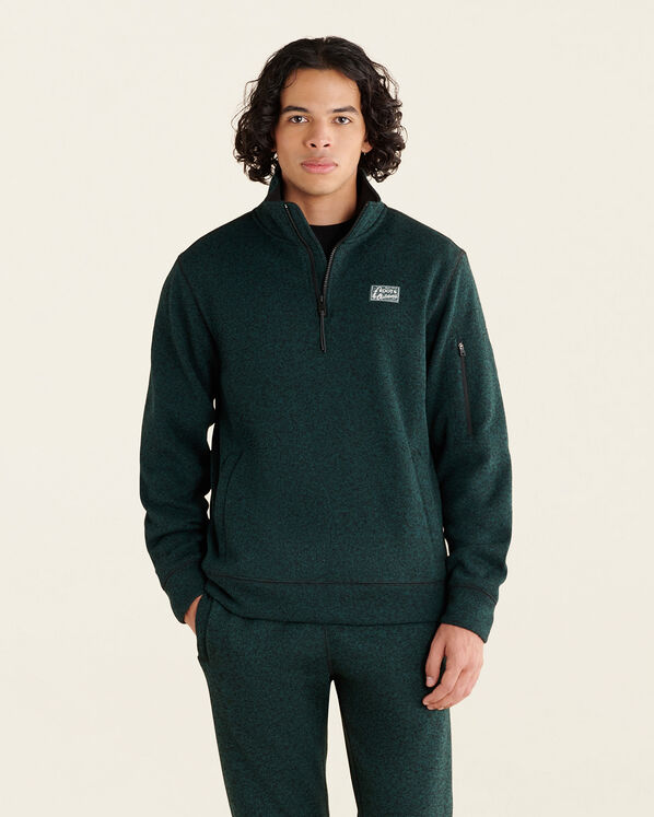 Sweater Fleece Zip Stein