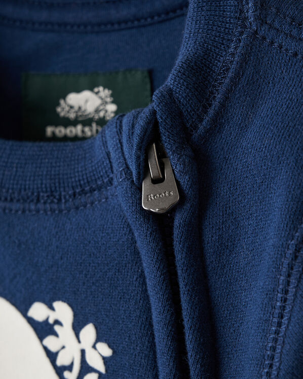 Barboteuse originale Cooper le castor en coton bio pour b&eacute;b&eacute;s