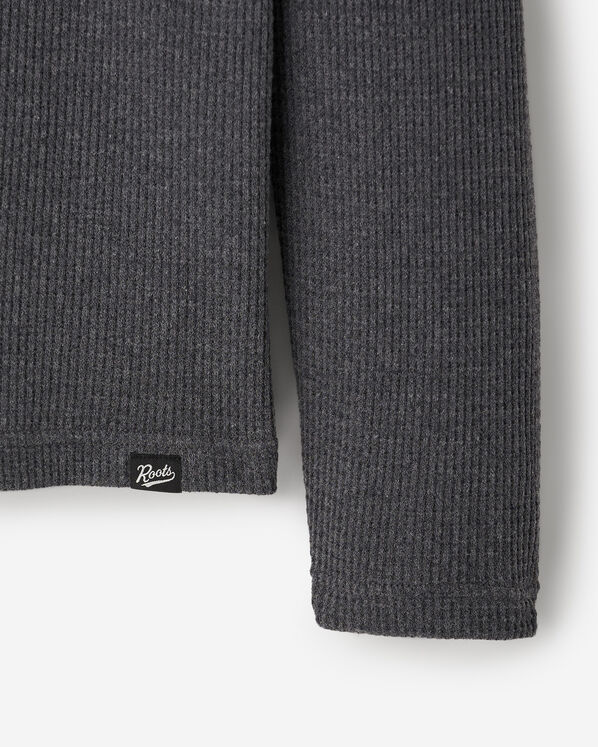 Waffle Long Sleeve Crew