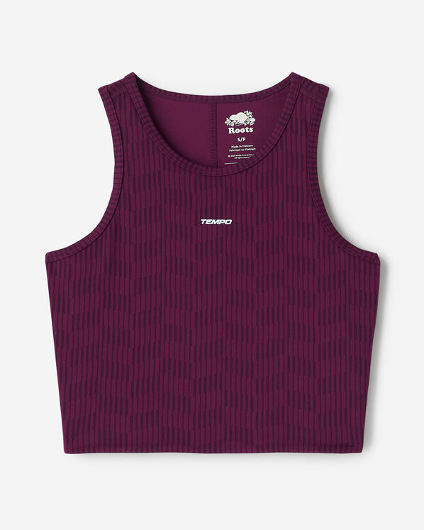 Roots Toronto Tempo Print Cropped Tank