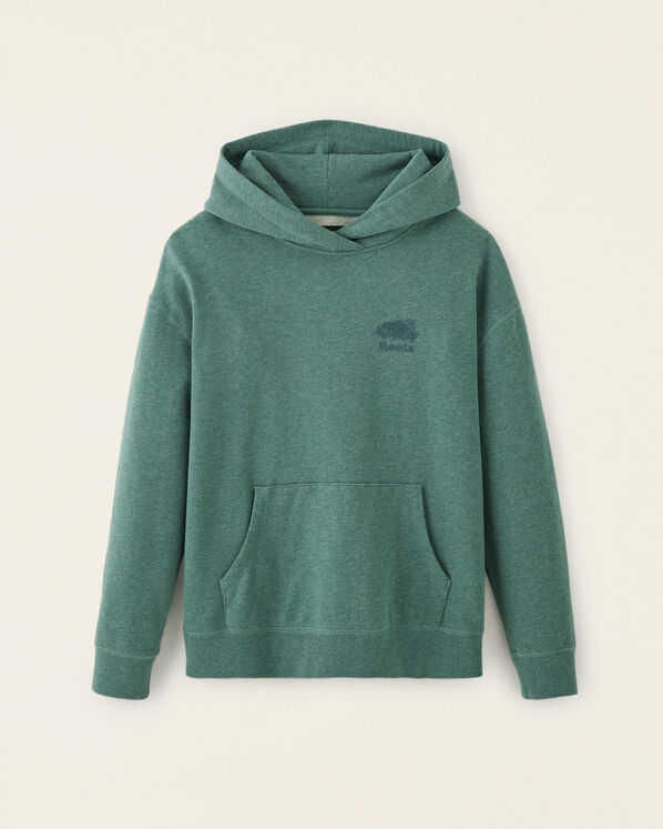 Hoodie Mujer Clasico Verde Osc