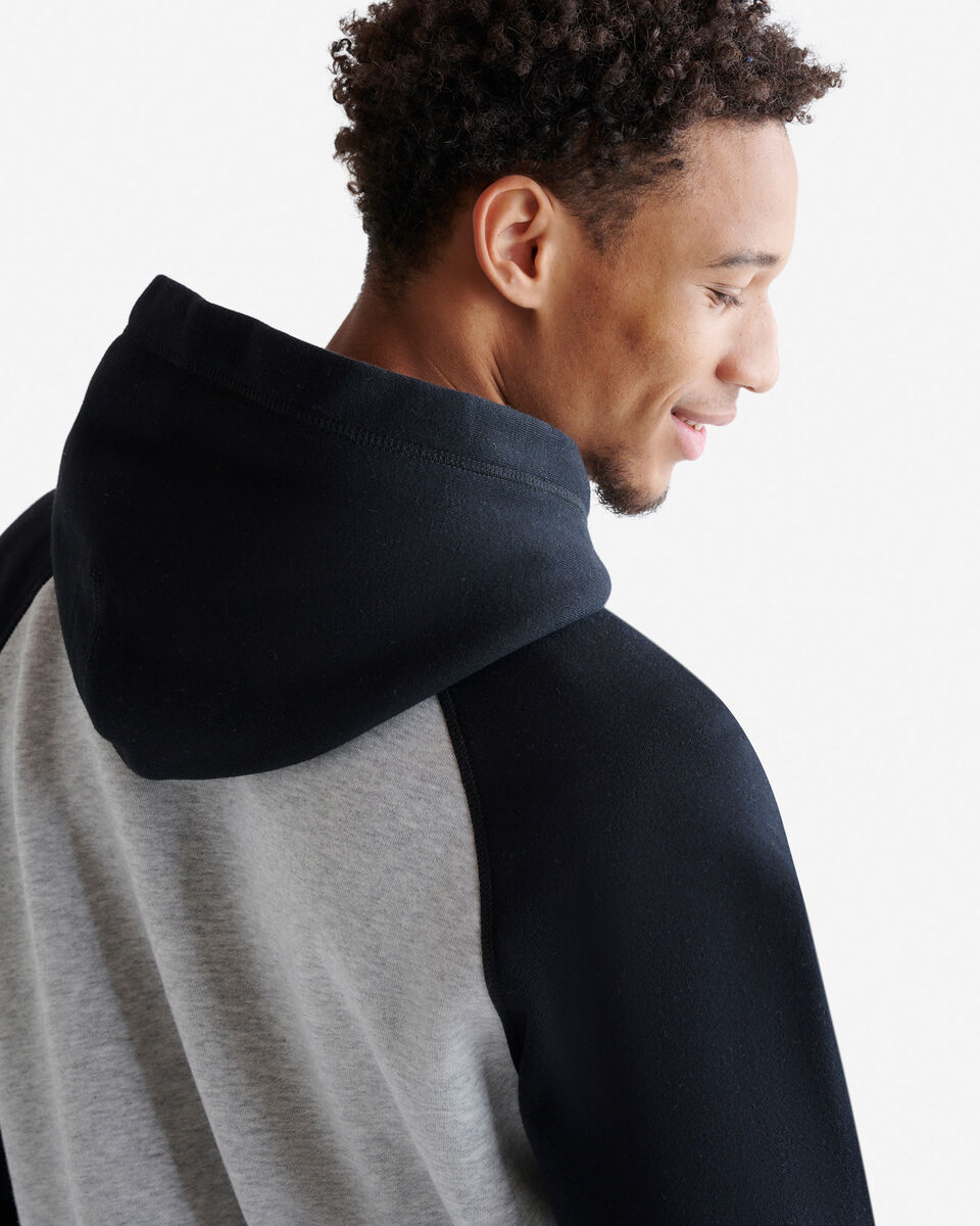 Organic Cooper Colour Block Hoodie