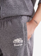 Pantalon en molleton à ourlet simple en coton bio