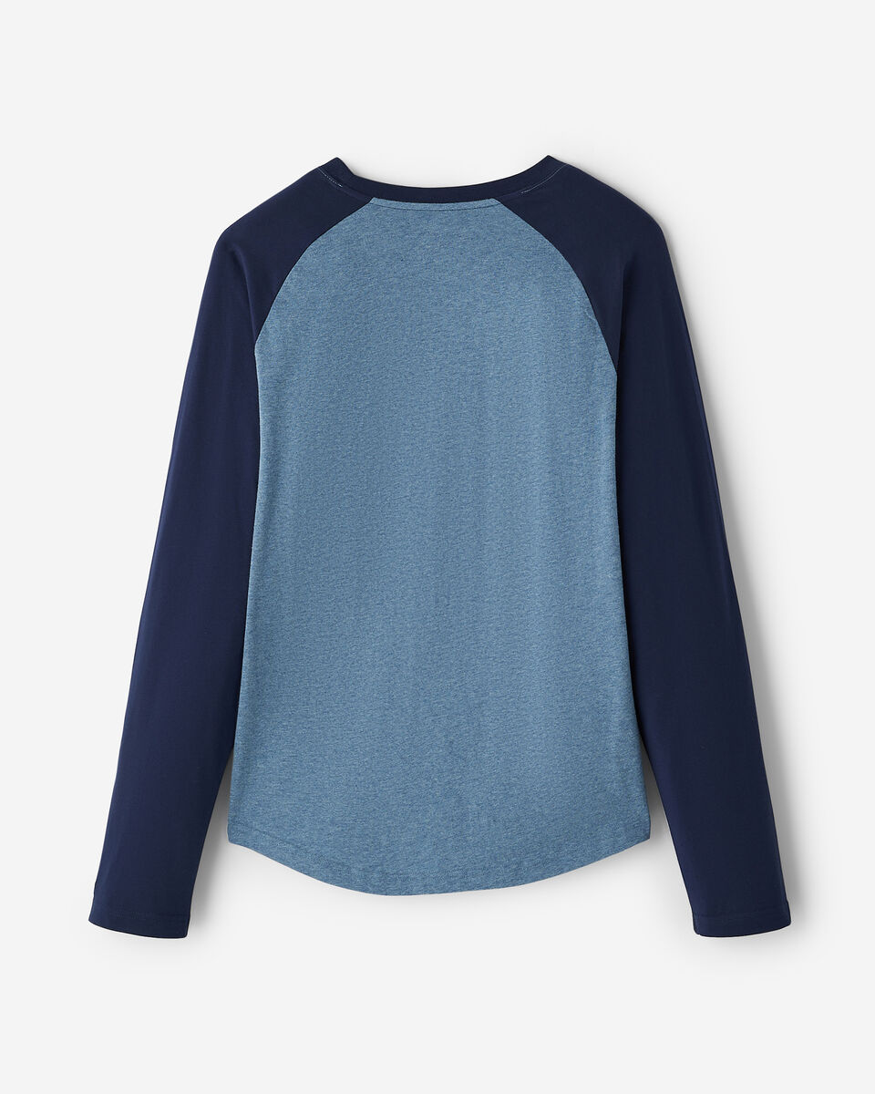 Mens Cooper Plaid Raglan Long Sleeve T-Shirt
