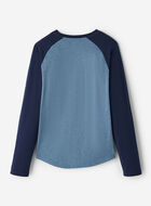 Mens Cooper Plaid Raglan Long Sleeve T-Shirt