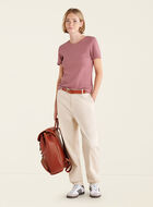 Soft Twill Barrel Pant