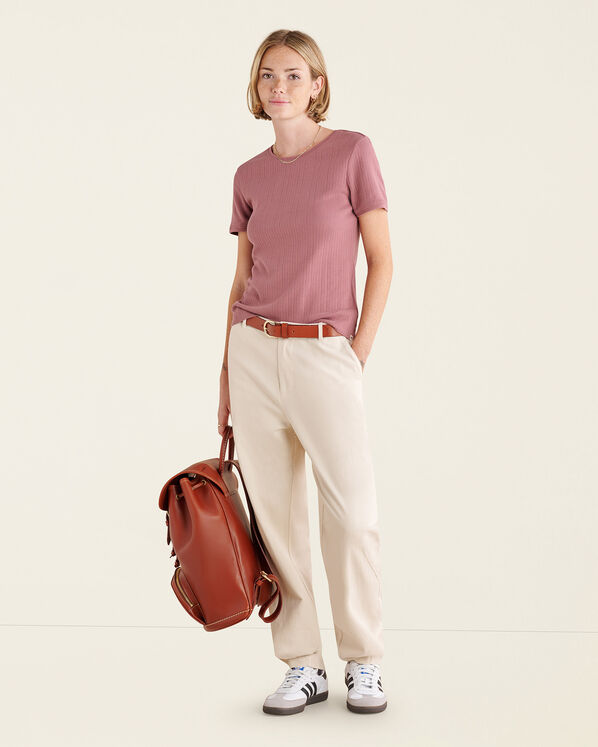 Soft Twill Barrel Pant