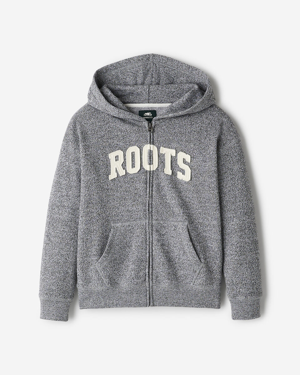 Kids Roots Applique Full Zip Hoodie