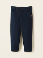 Pantalon en tissu chino décontracté pour tout-petits