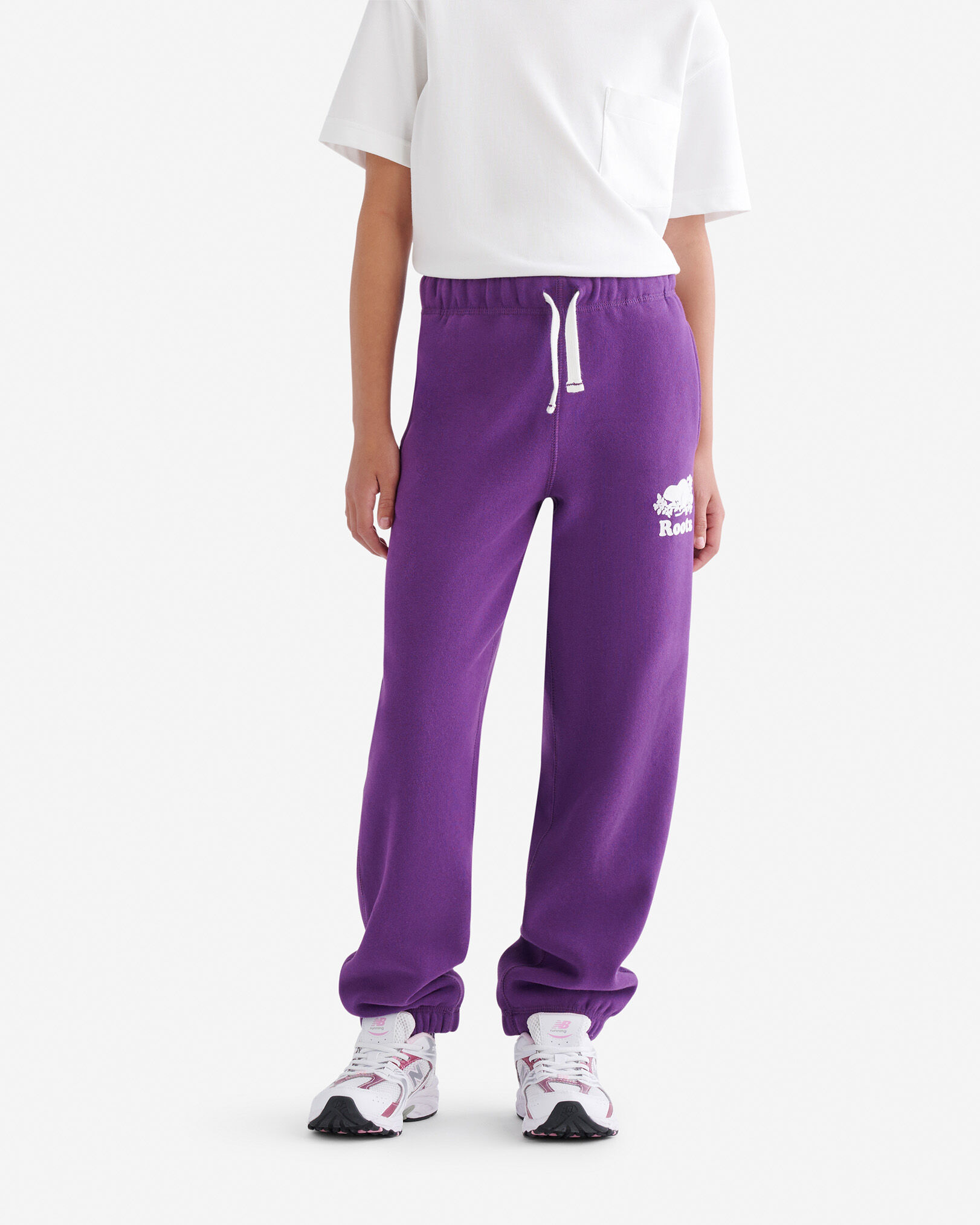 Roots purple sweatpants new arrivals