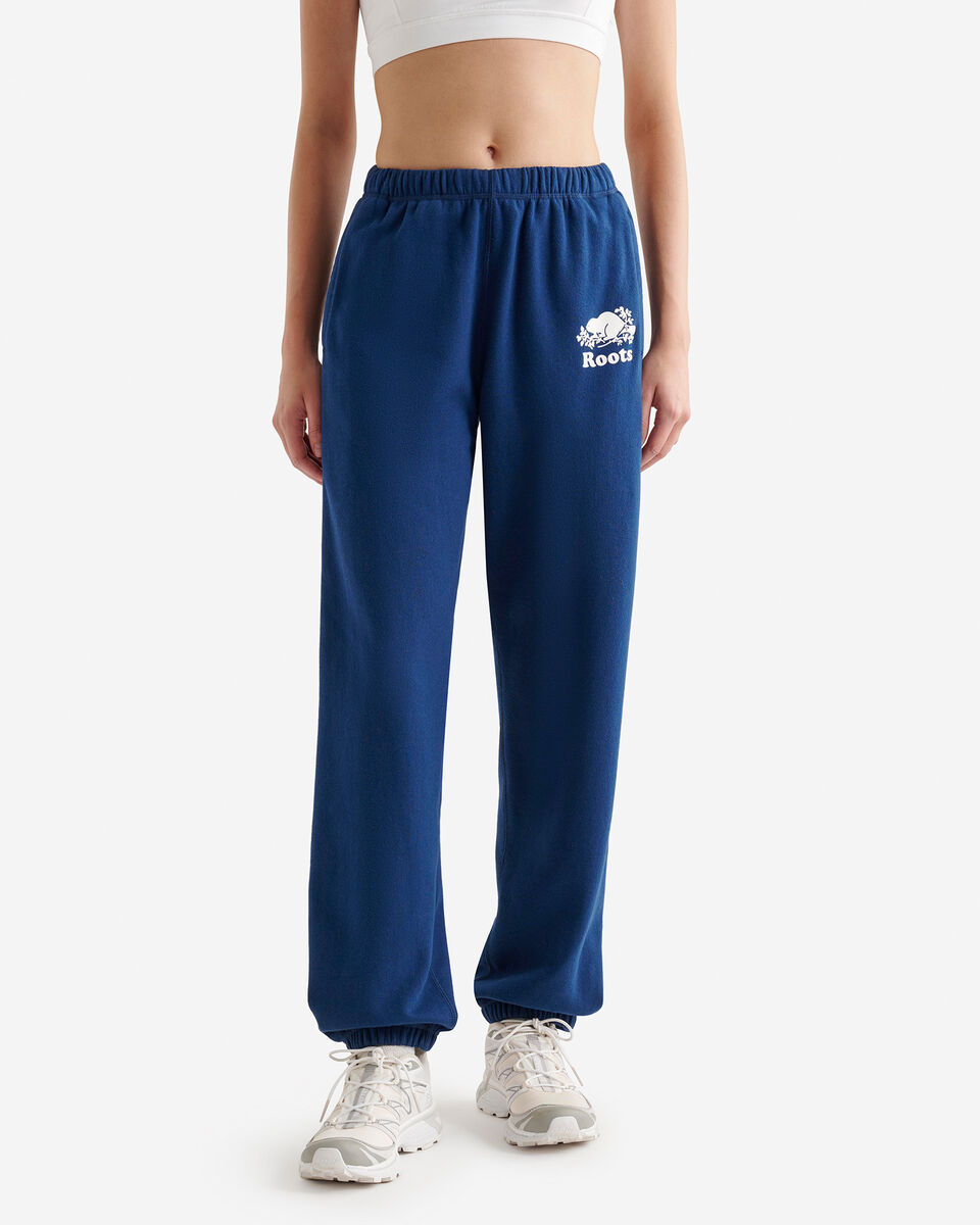 Pantalon original ample en molleton  en coton bio