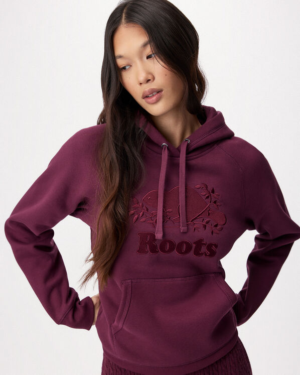 Organic Cooper Satin Stitch Kanga Hoodie