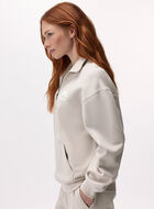 Organic Cooper Relaxed Quarter Zip Stein