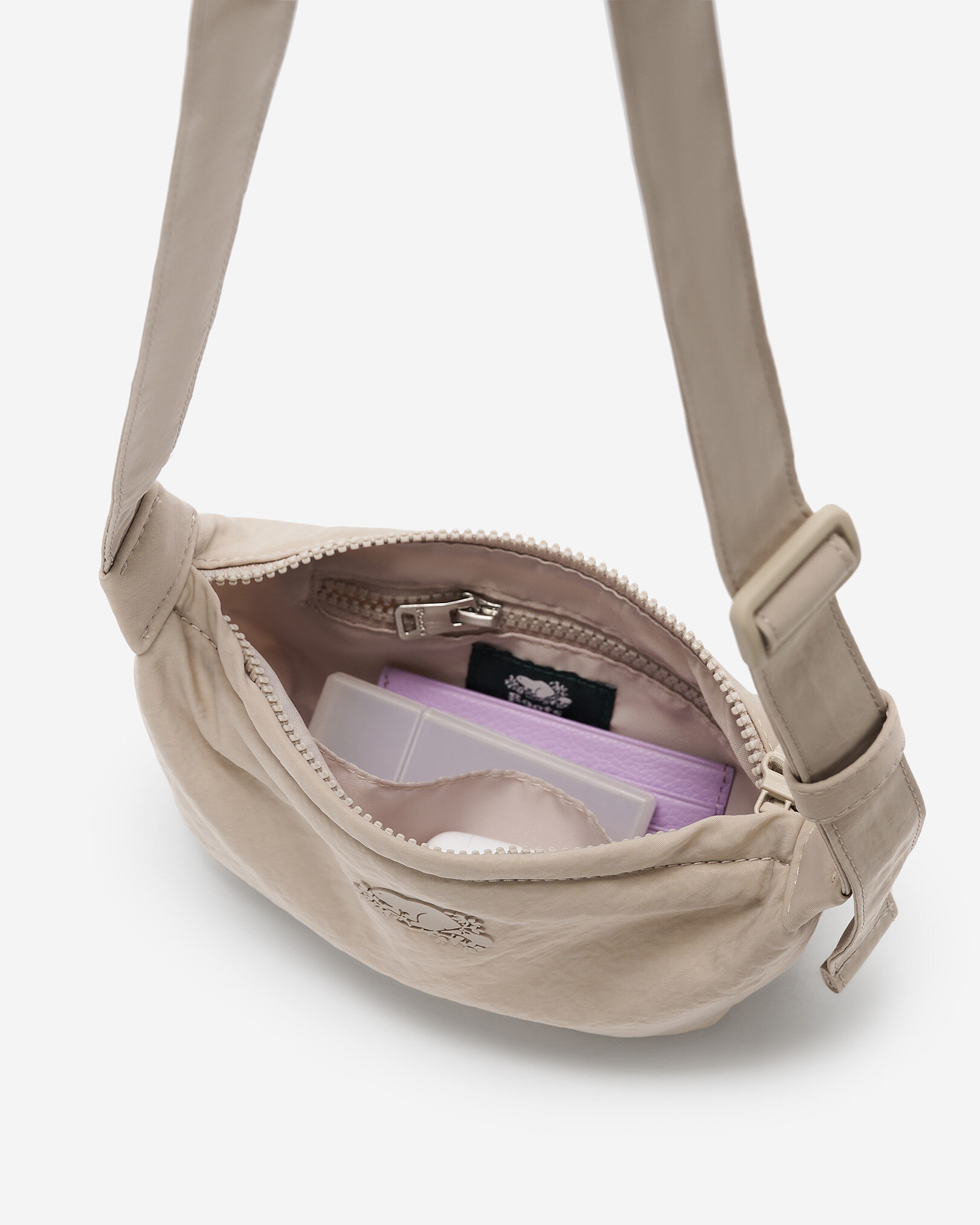 Petit sac croissant en nylon