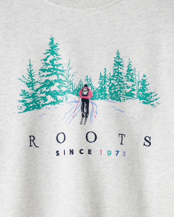 Chandail à col rond Paysage Alpine Goods