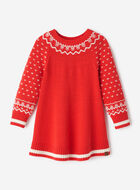 Toddler Girls Cabin Fair Isle Dress