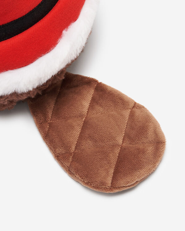 Santa Beaver Stuffie