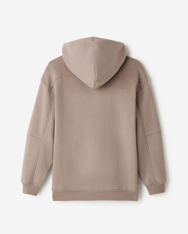 Chandail &agrave; capuchon et glissi&egrave;re en molleton Nuage