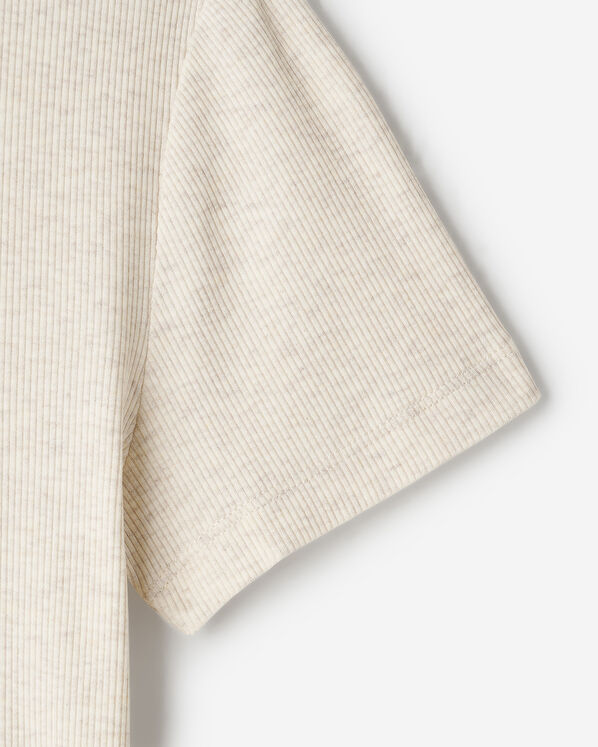 Roam Rib Fitted Short Sleeve Top