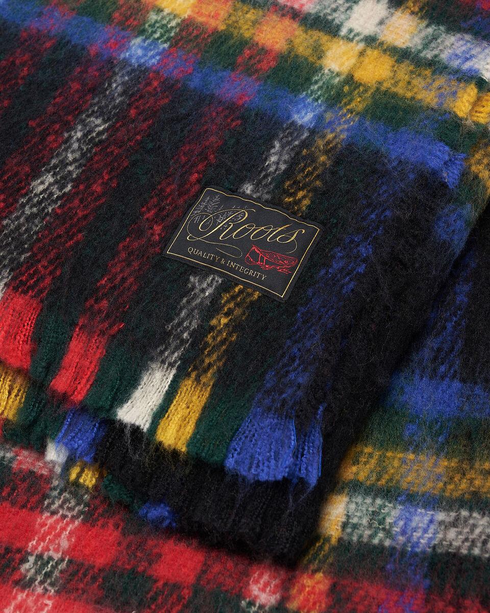 Plaid Throw