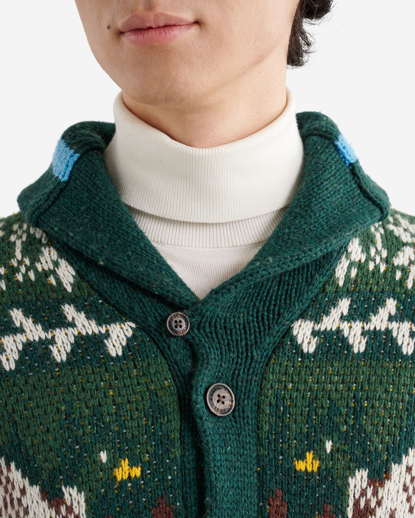 Cabin Shawl Fair Isle Cardigan