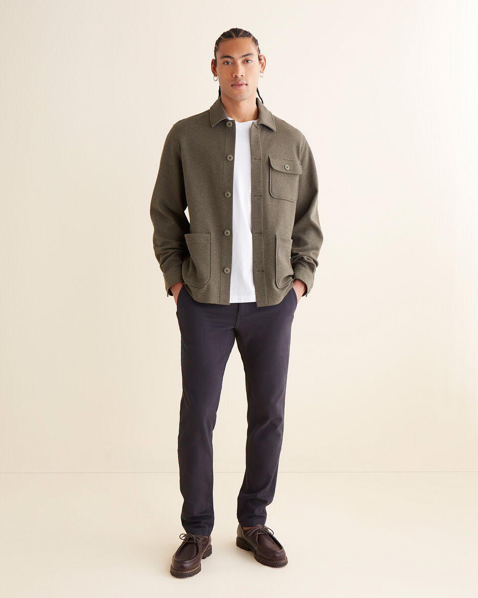 Junction Knit Twill Jacket