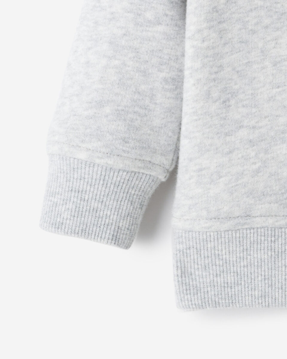 Baby Plaid Applique Crew Sweatshirt