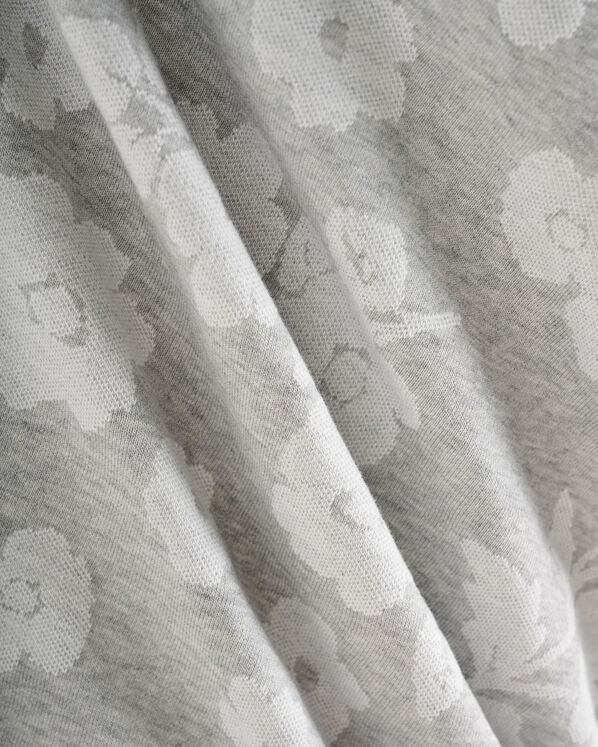 Floral Jaquard Hoodie