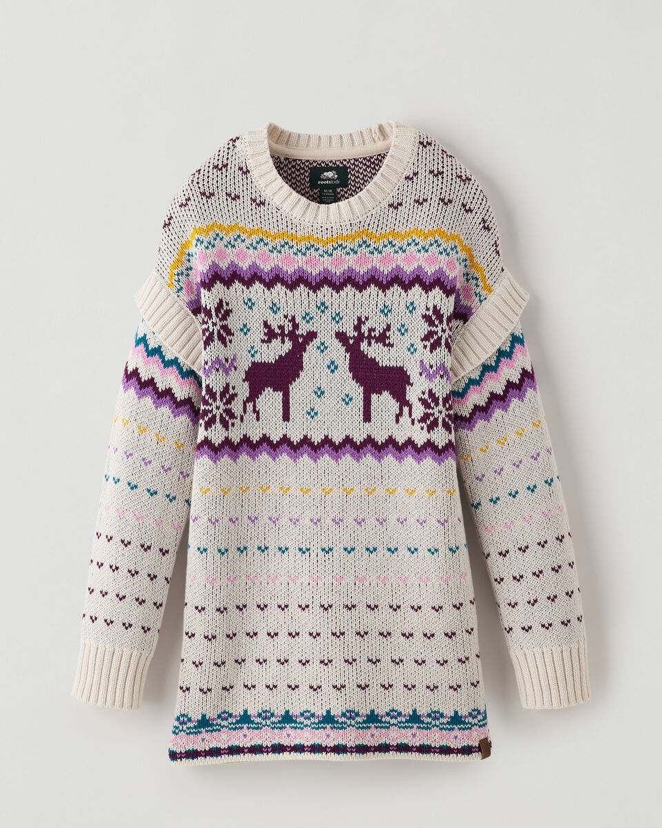 Robe Fair Isle pour fille