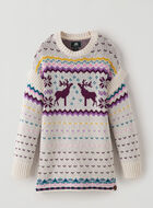 Girls Fair Isle Sweater Dress