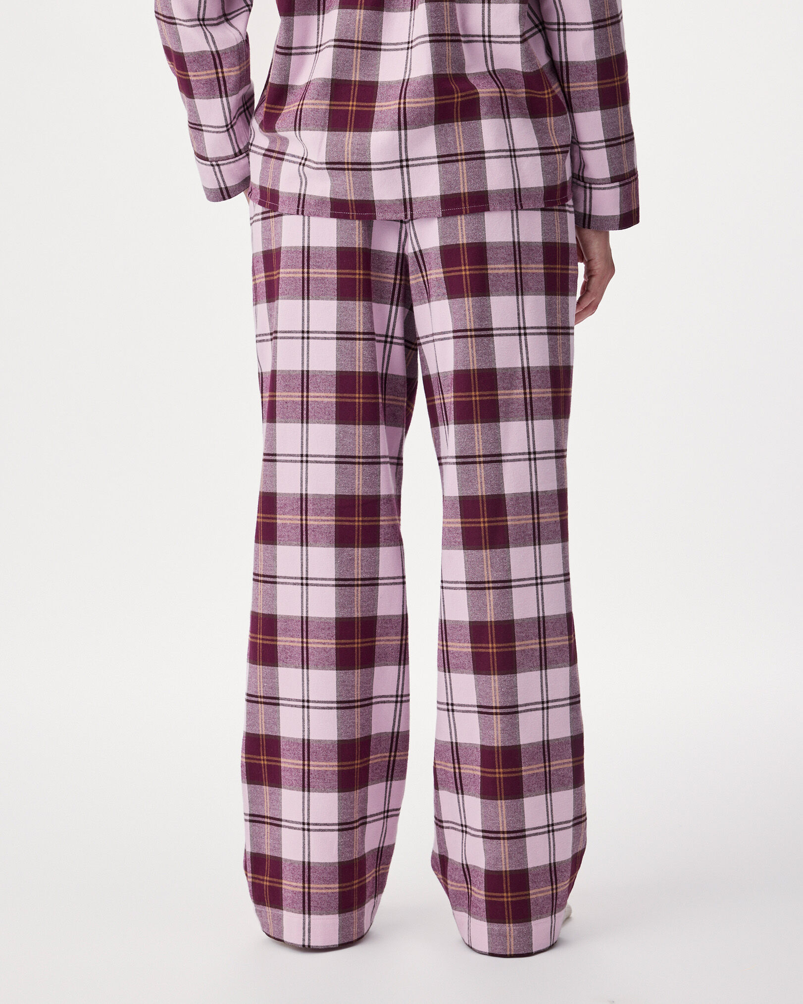 Pantalon de pyjama à carreaux pour femme