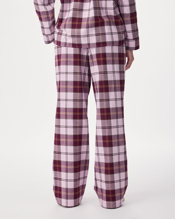 Pantalon de pyjama &agrave; carreaux pour femme