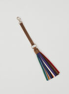 Rainbow Tassel Key Fob