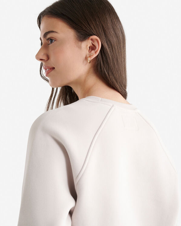 Chandail à col rond en molleton Nuage Chandail à col rond en molleton Nuage