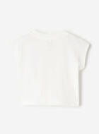 T-shirt ample sans manches pour toutes-petites