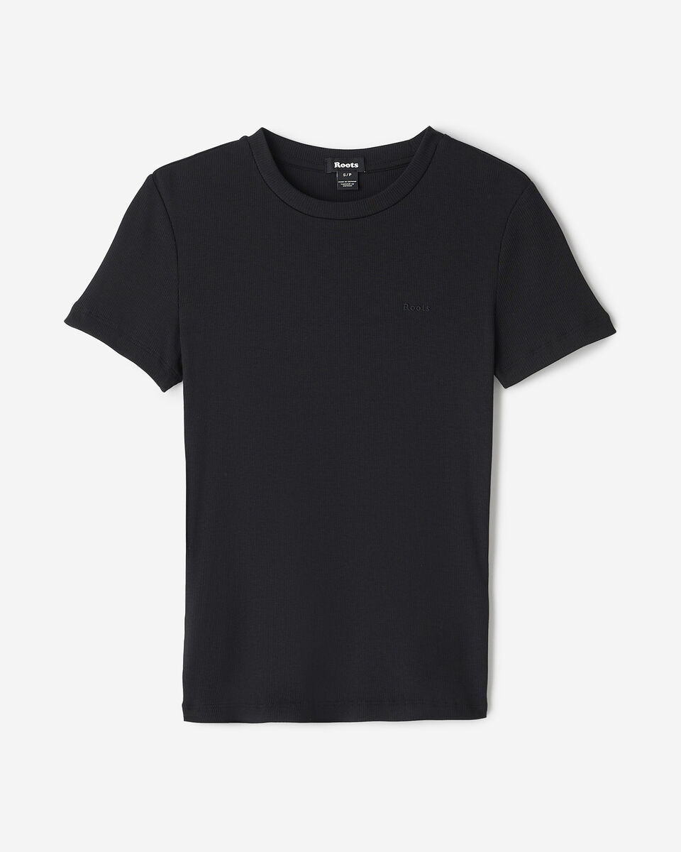 Roam Rib Fitted Short Sleeve Top