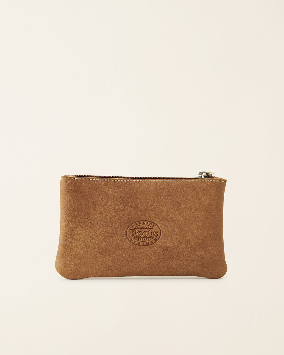 Maple Leaf Medium Zip Pouch Tribe, Leather Accessories