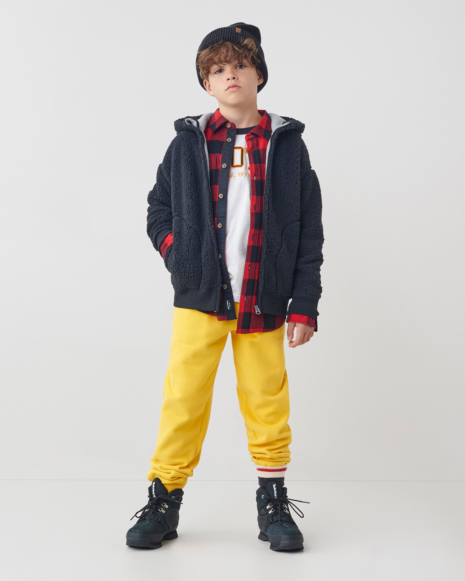 Roots top sherpa hoodie