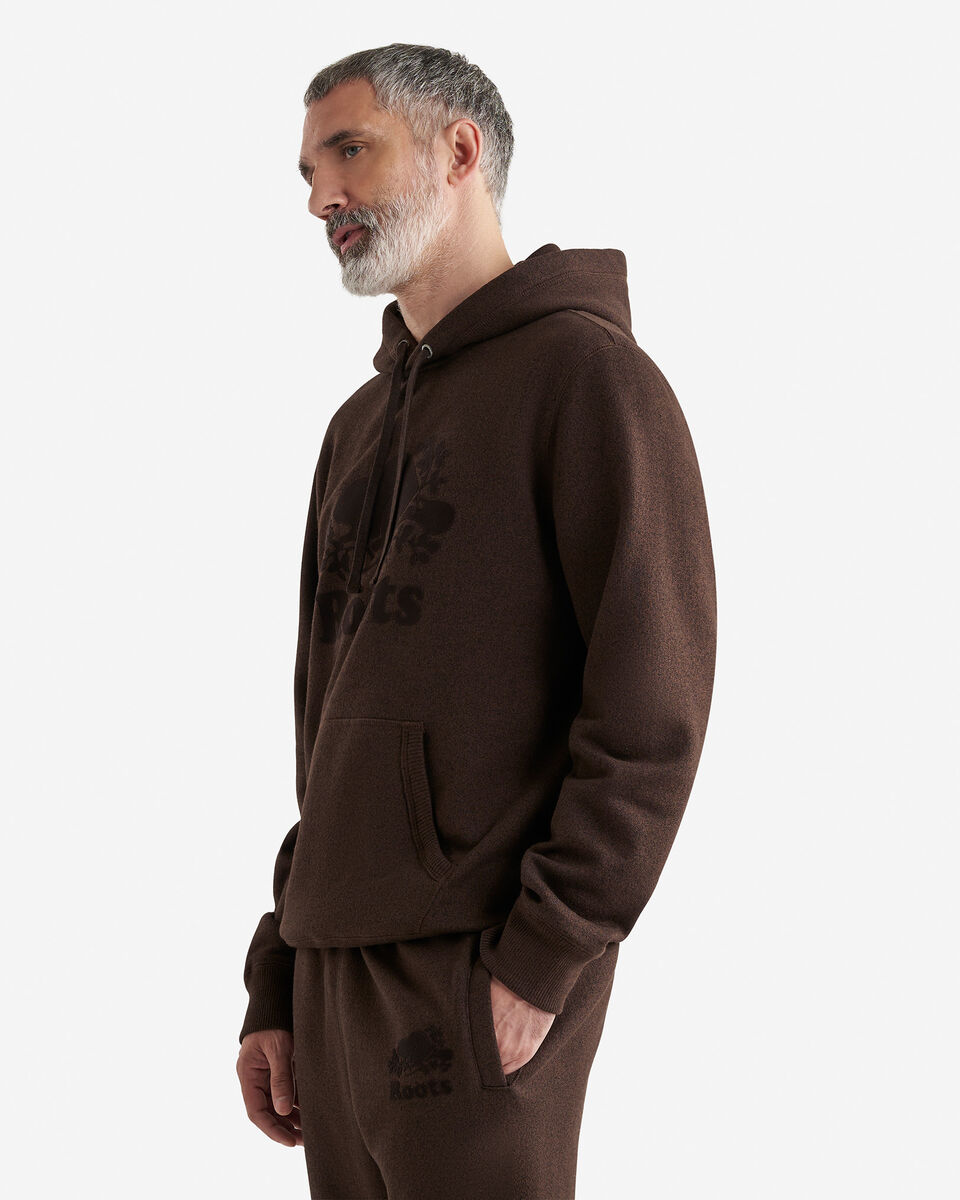 Chandail kangourou original à capuchon en coton bio