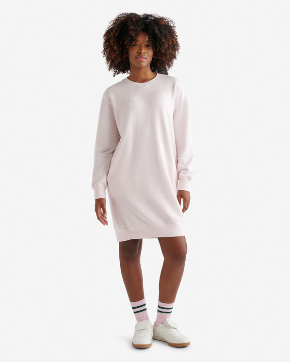 Organic Cooper Long Sleeve Sweat Dress