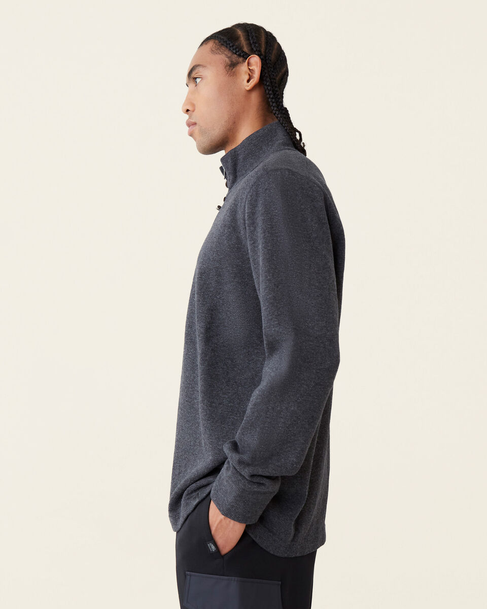 Hawthorne Zip Stein, Long Sleeve Tops