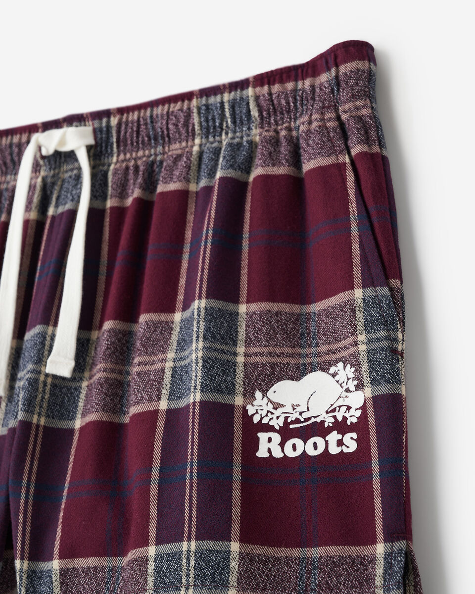 Short de pyjama &agrave; carreaux pour femme