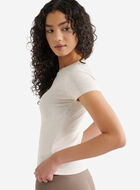 Roam Rib Fitted Short Sleeve Top