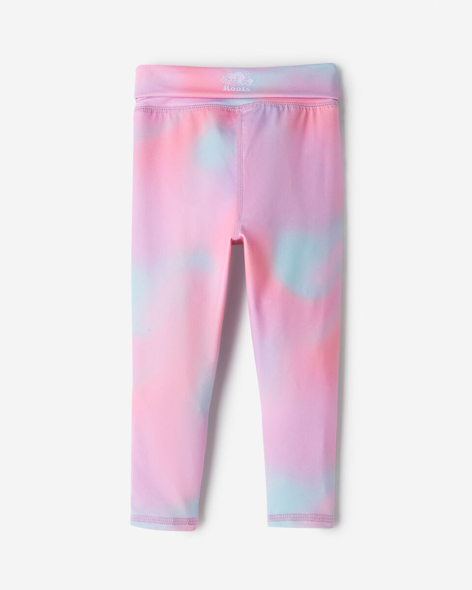 Toddler Girls Active Fold Over Ankle Legging